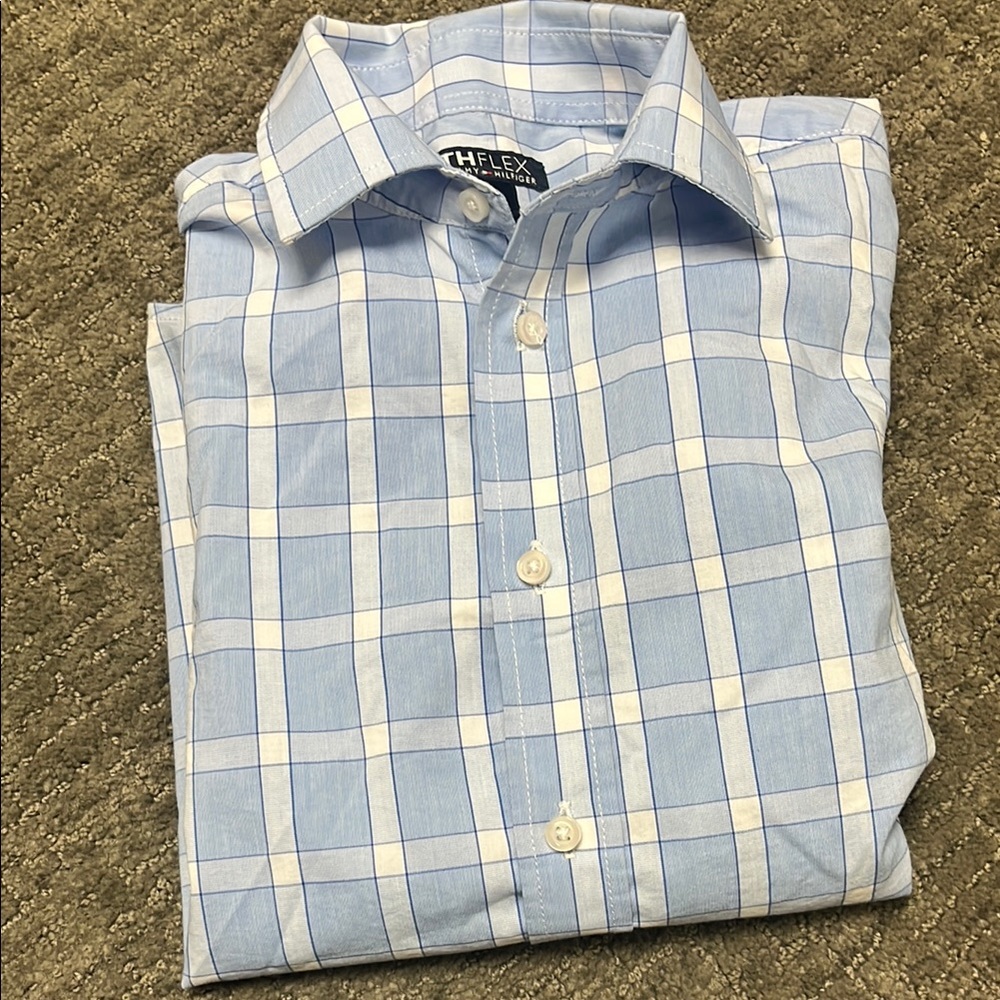 Like New! Boys light blue dress shirt